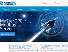 Tablet Screenshot of opc-server.com